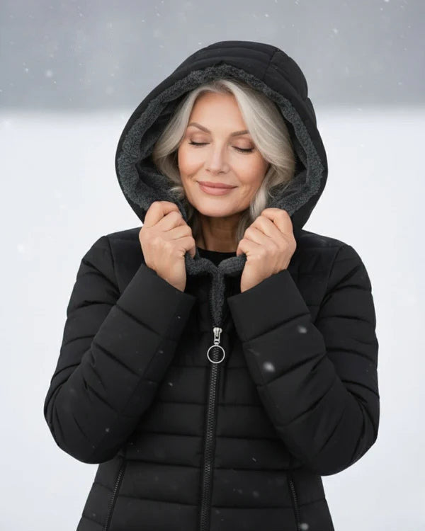 🔥 SALDI INVERNALI – Cappotto trapuntato con morbida fodera in pile