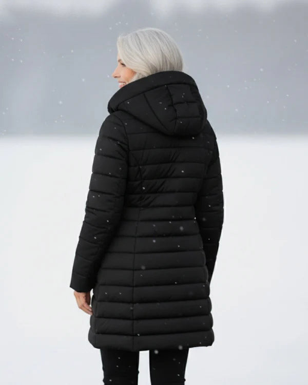 🔥 SALDI INVERNALI – Cappotto trapuntato con morbida fodera in pile