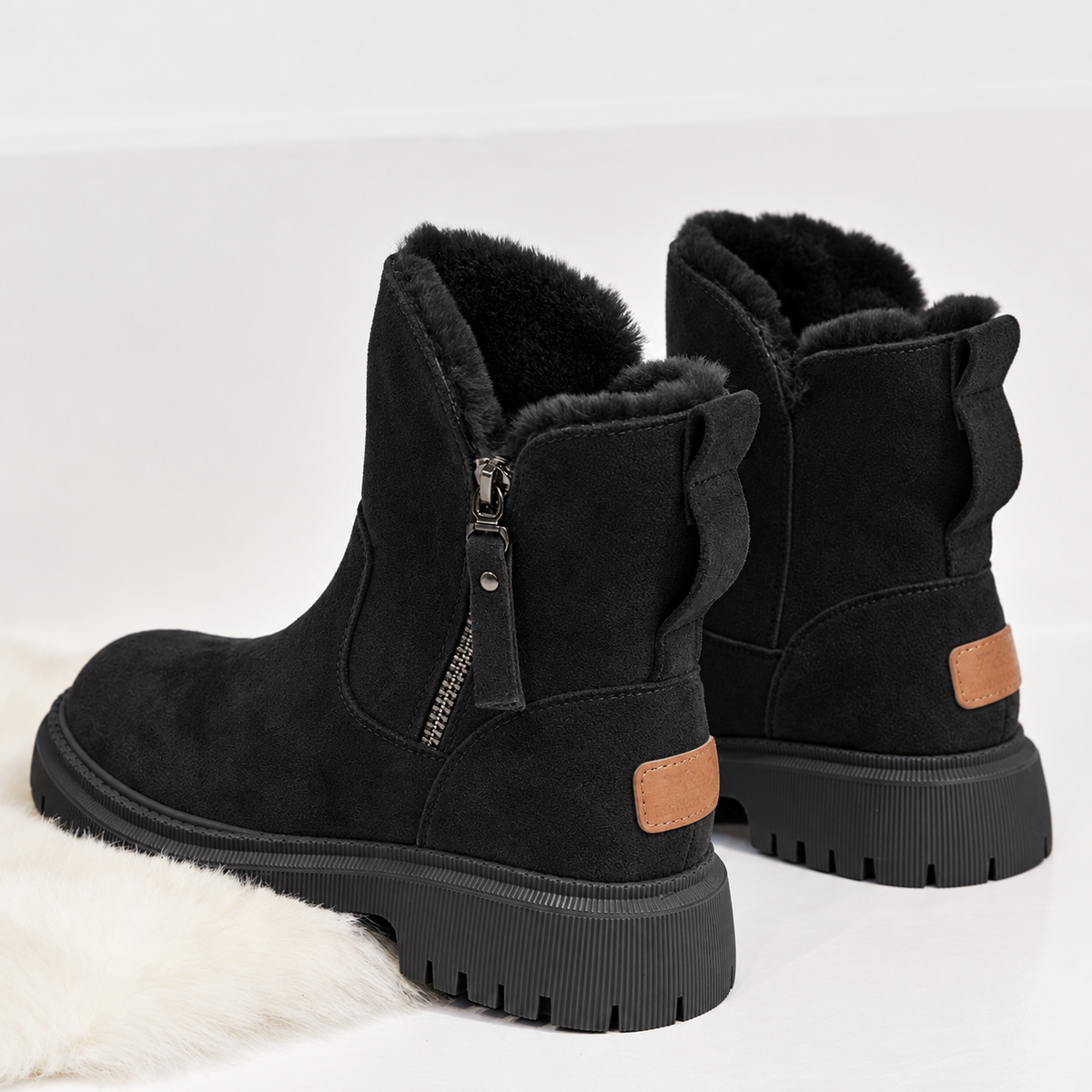 FRESH LABEL | Myron – Stivaletti invernali caldi con fodera morbida