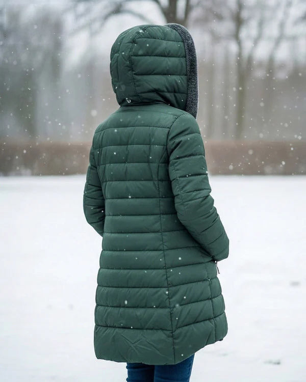🔥 SALDI INVERNALI – Cappotto trapuntato con morbida fodera in pile