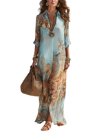 Serena | Abito Chemisier Mediterraneo