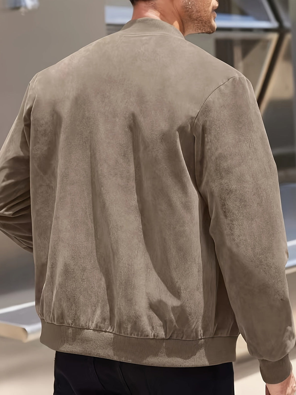 Laluna® | Gilet in Pelle Scamosciata con Zip