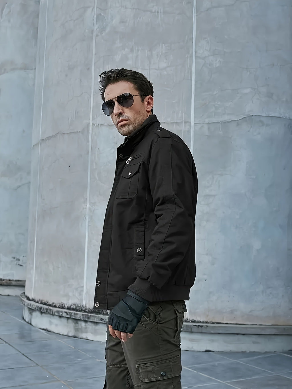 Dorian - Giacca autunnale vintage da uomo