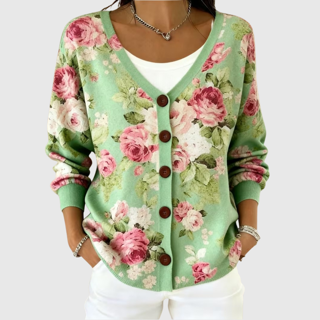 Lena - Cardigan artistico da donna
