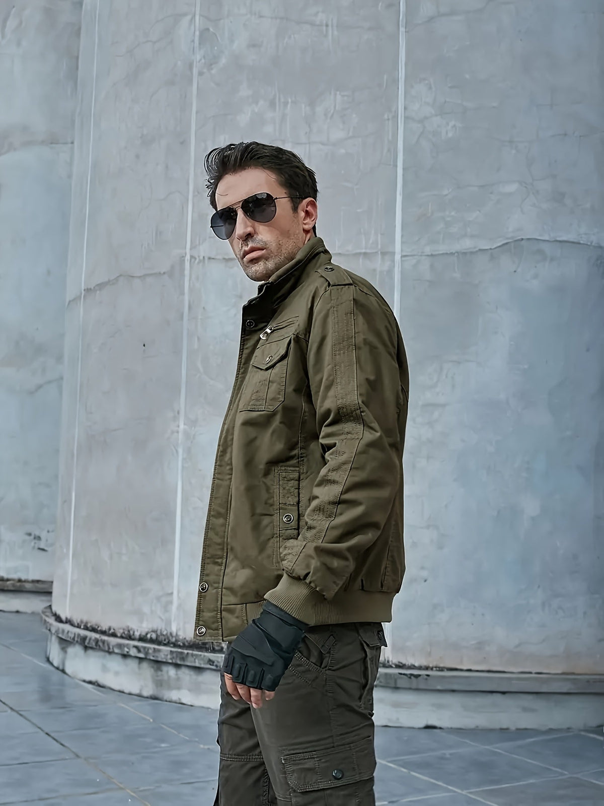 Dorian - Giacca autunnale vintage da uomo