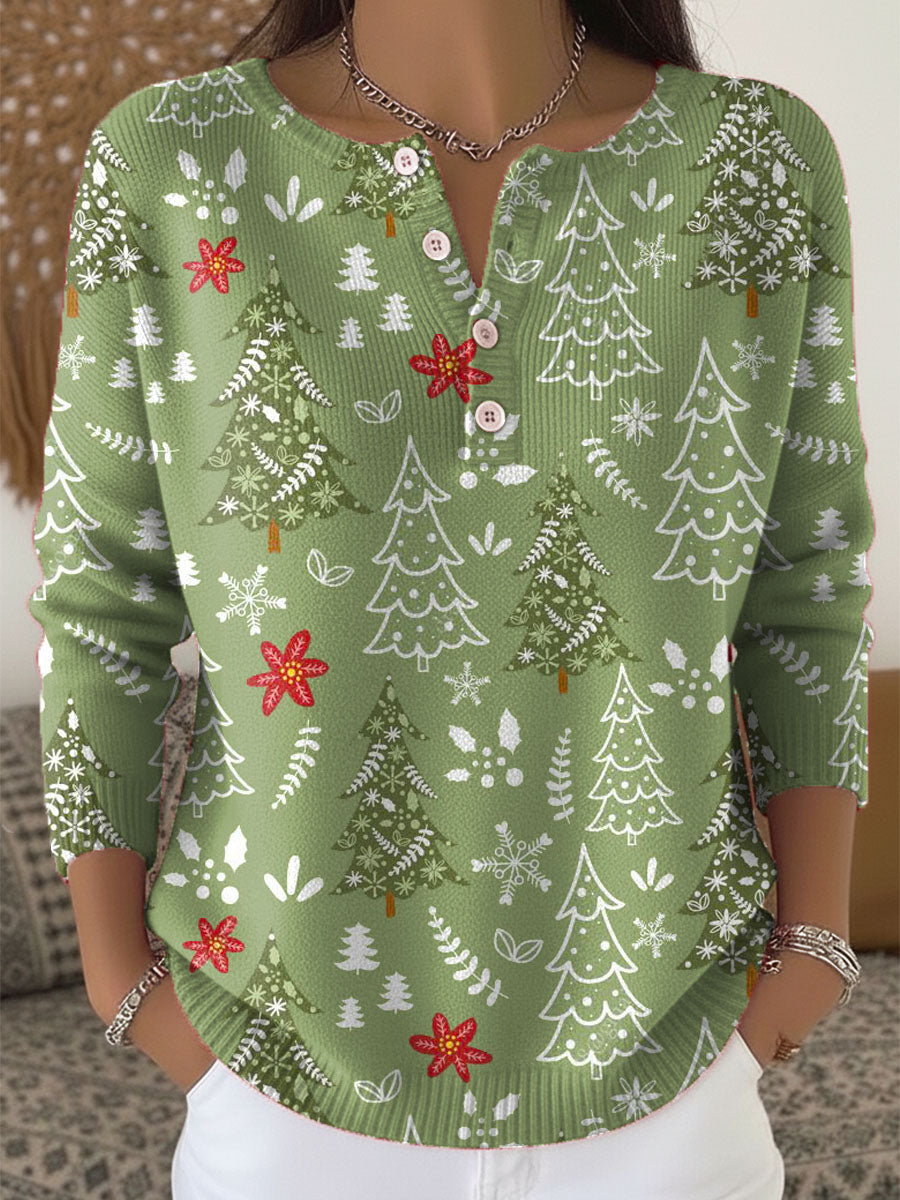 Sofie – maglione natalizio con bottoni
