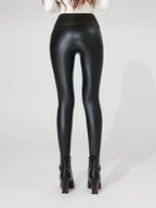 Kate – leggings bootcut effetto pelle