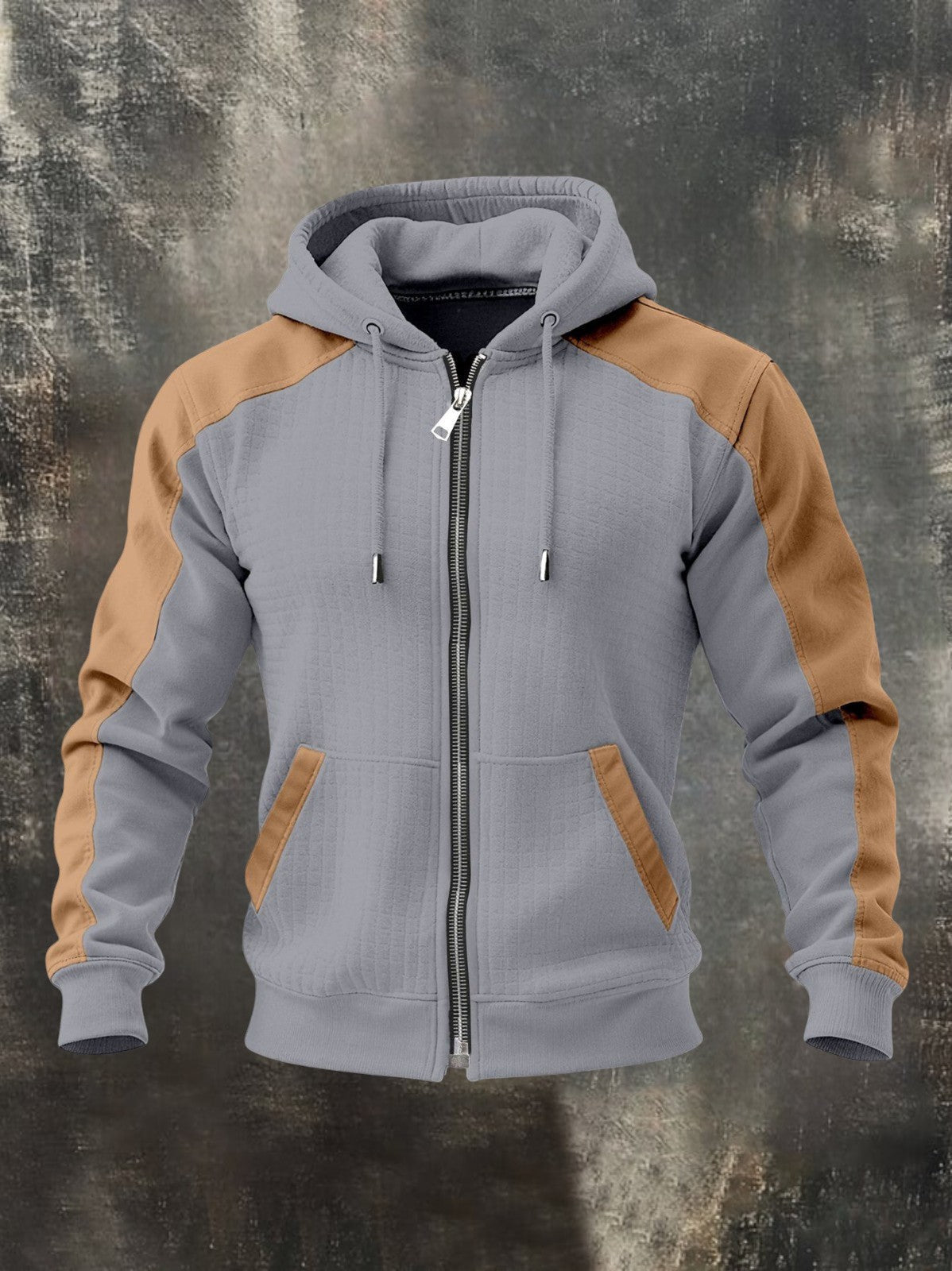 LOUIS™ | FELPA BICOLORE CON ZIP