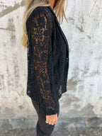 Aurora – blazer in pizzo trasparente
