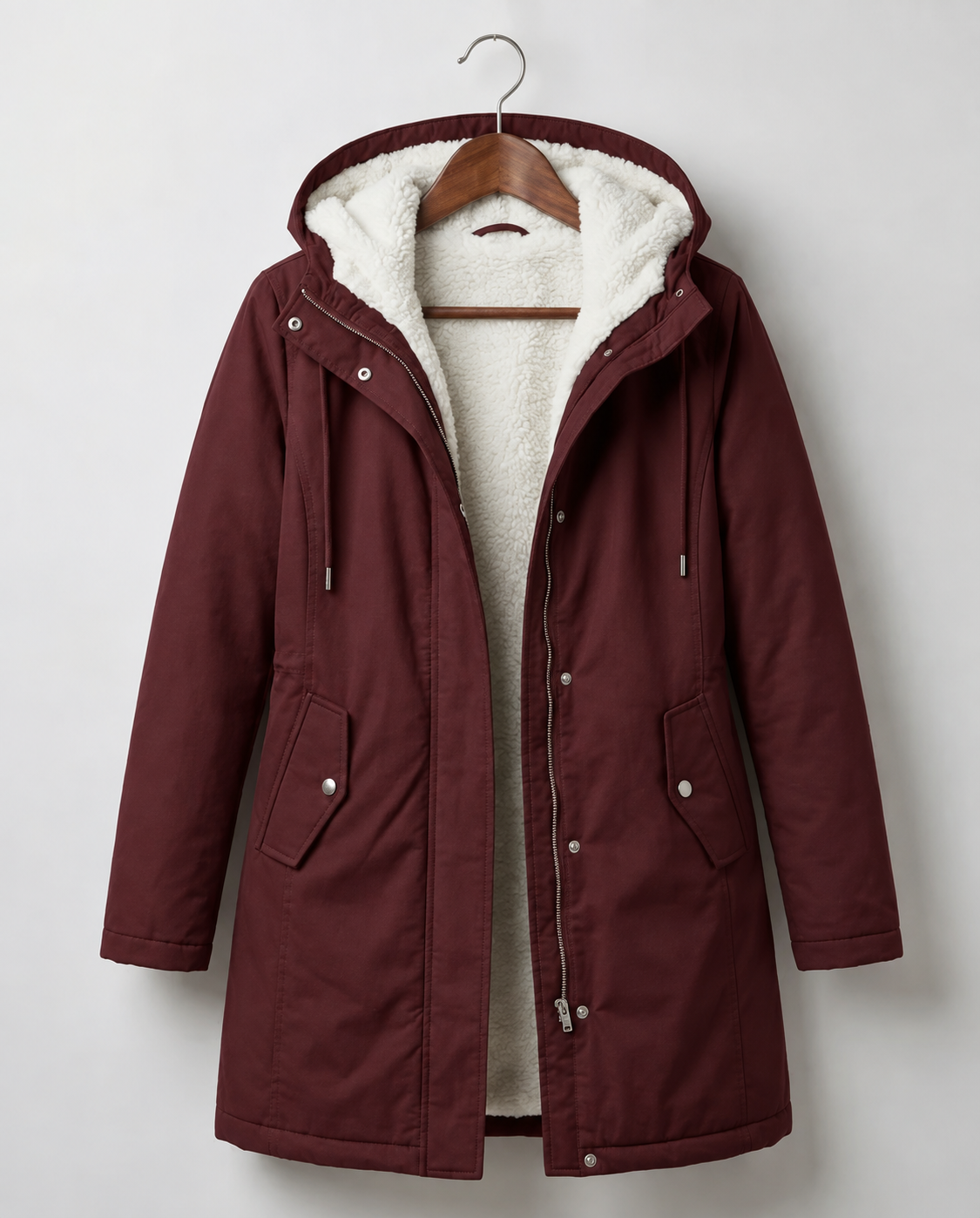 Marjorie™ | Giacca Con Cappuccio Accogliente e Impermeabile