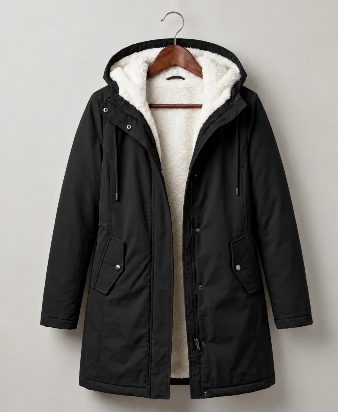Marjorie™ | Giacca Con Cappuccio Accogliente e Impermeabile