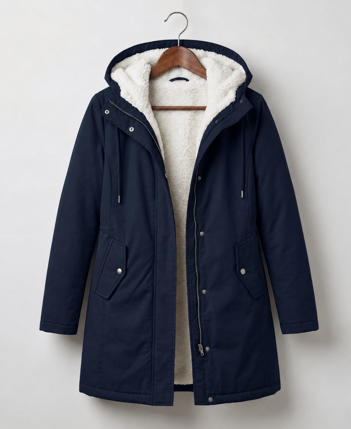Marjorie™ | Giacca Con Cappuccio Accogliente e Impermeabile
