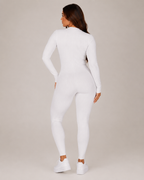 Tuta sportiva senza cuciture con cerniera da donna – Kalia