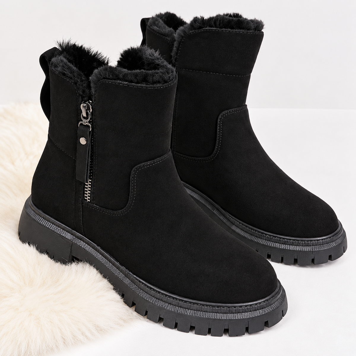 FRESH LABEL | Myron – Stivaletti invernali caldi con fodera morbida