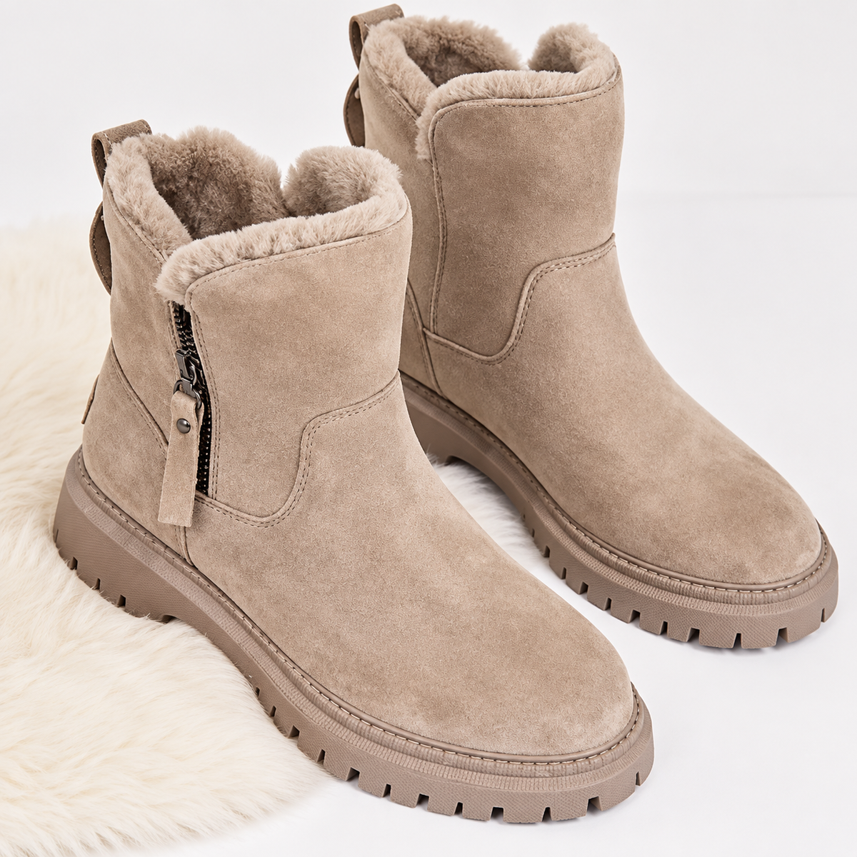 FRESH LABEL | Myron – Stivaletti invernali caldi con fodera morbida