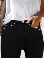 Benedetta jeans skinny a vita alta elasticizzati - foto 2