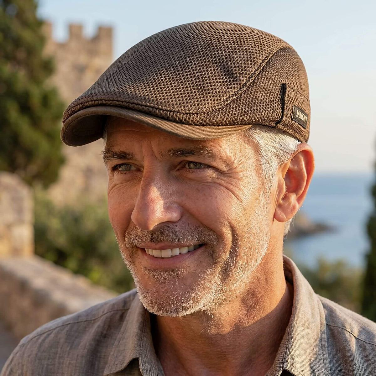 MeshCap | Berretto Casual a Visiera Piatta da Uomo