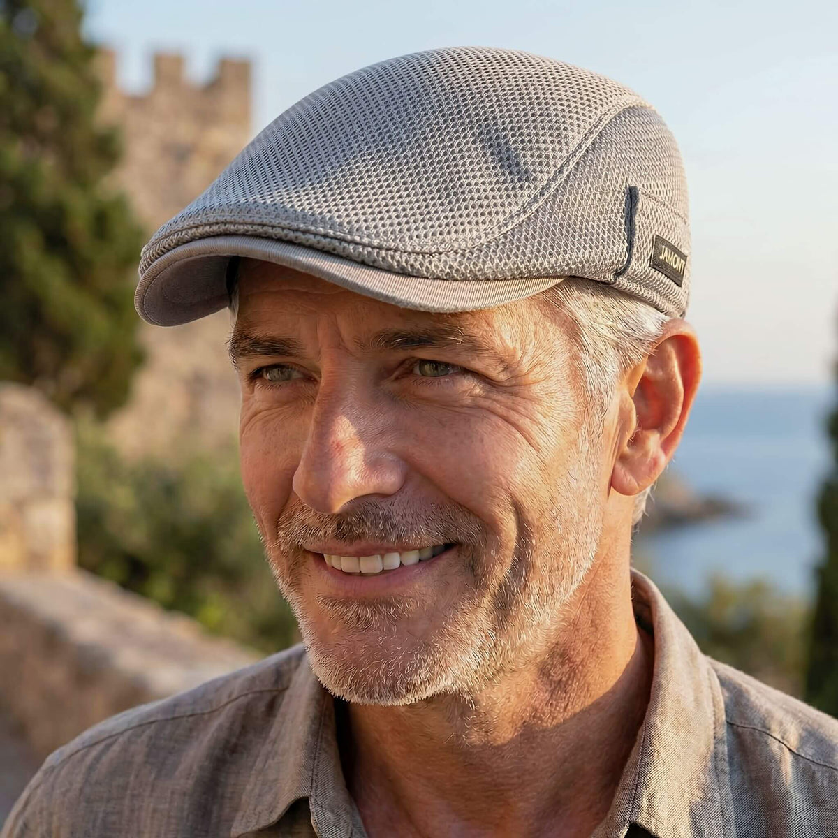 MeshCap | Berretto Casual a Visiera Piatta da Uomo