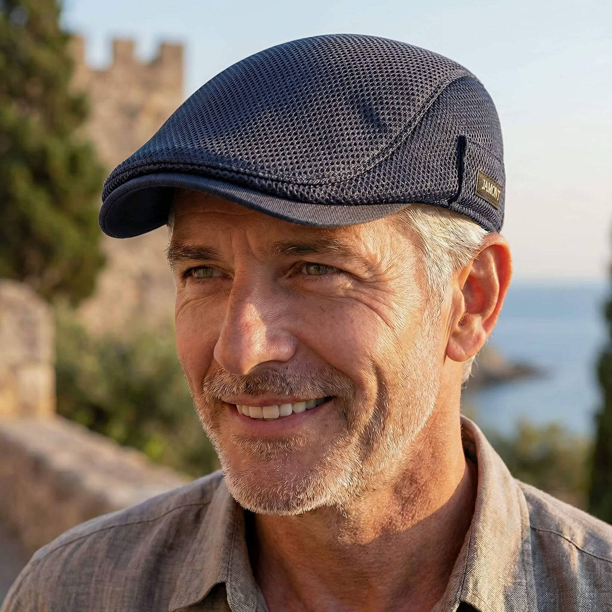 MeshCap | Berretto Casual a Visiera Piatta da Uomo