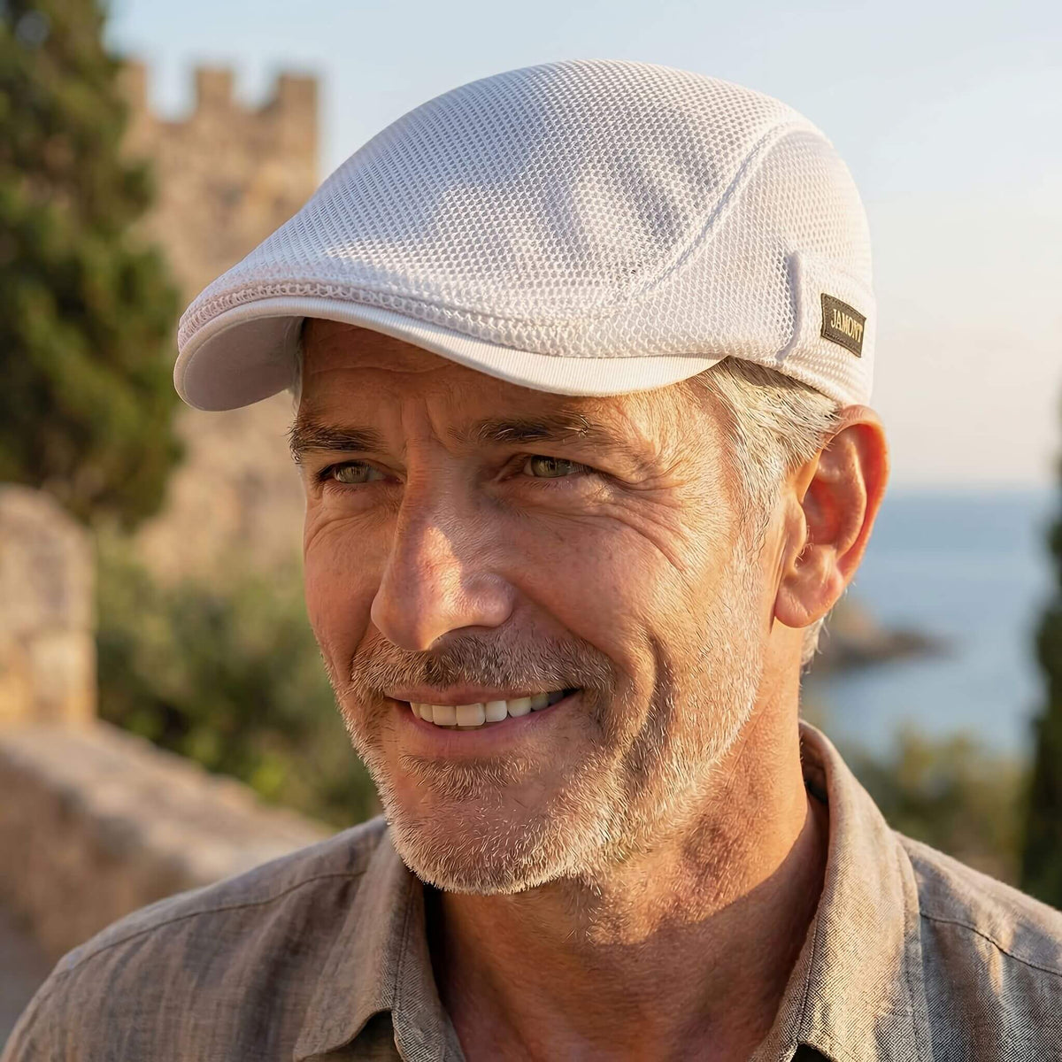 MeshCap | Berretto Casual a Visiera Piatta da Uomo