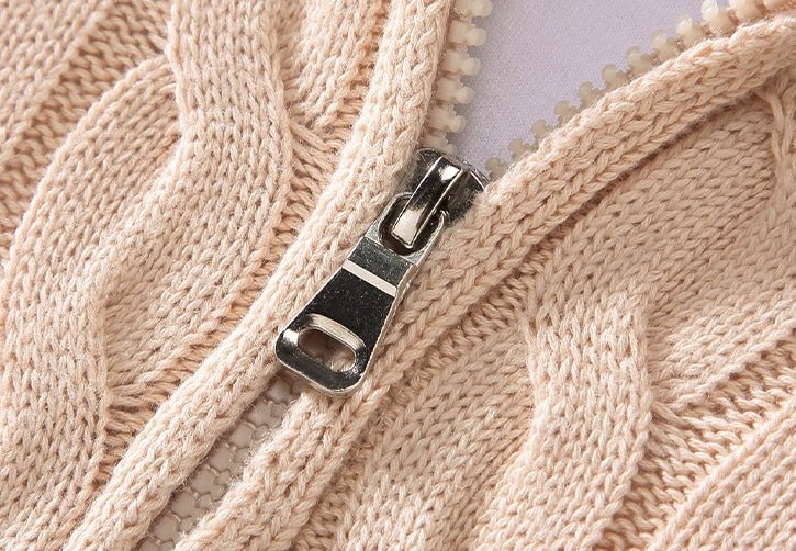 Anthony | Pullover torciglione mezza zip