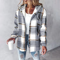 Ubalda - Camicia-giacca foderata con cappuccio