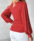 Mavi™ | Top elegante con glitter