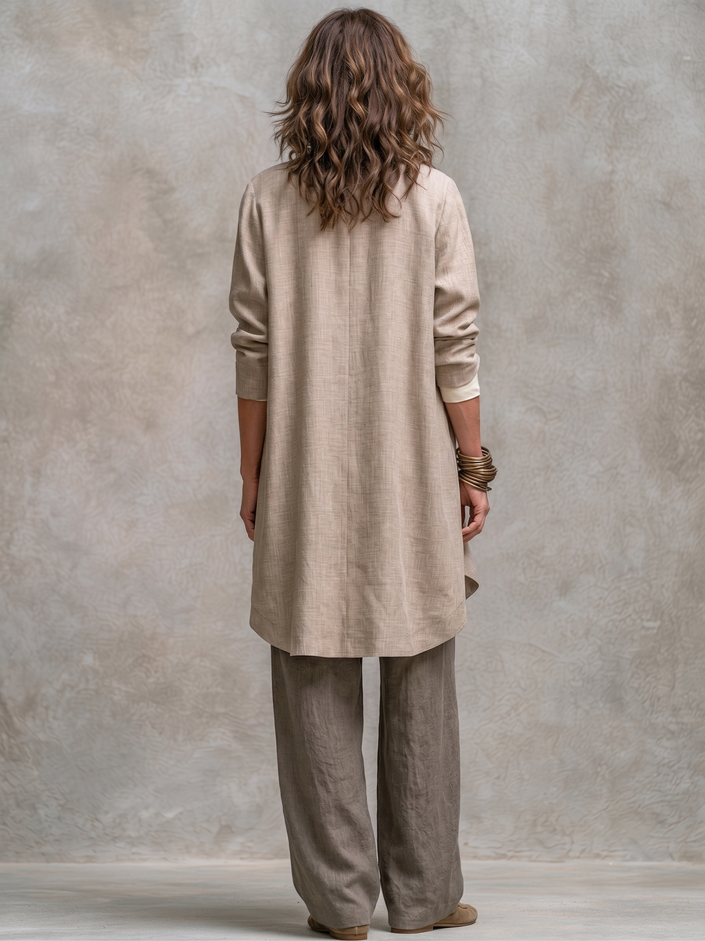 Lidia – completo tre pezzi con pantaloni palazzo