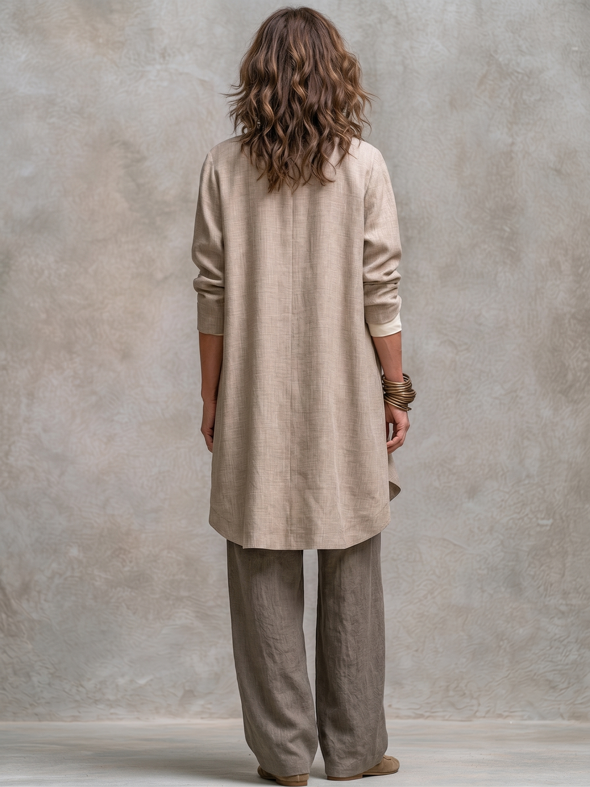 Lidia – completo tre pezzi con pantaloni palazzo