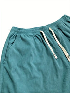 Pantaloni jogger da donna in velluto a coste – Vestibilità morbida con elastico in vita