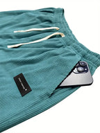 Pantaloni jogger da donna in velluto a coste – Vestibilità morbida con elastico in vita