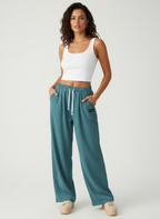 Pantaloni jogger da donna in velluto a coste – Vestibilità morbida con elastico in vita