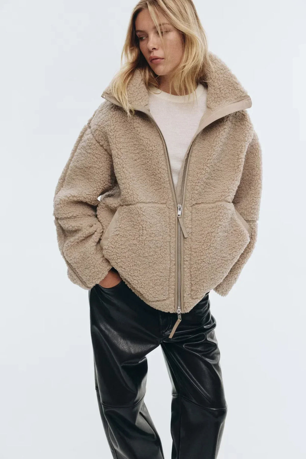KAJA | Cappotto Teddy Morbido