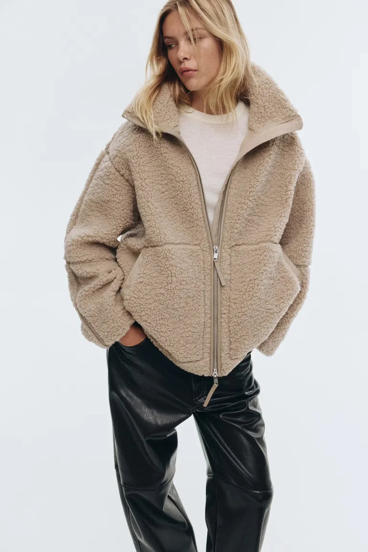 KAJA | Cappotto Teddy Morbido