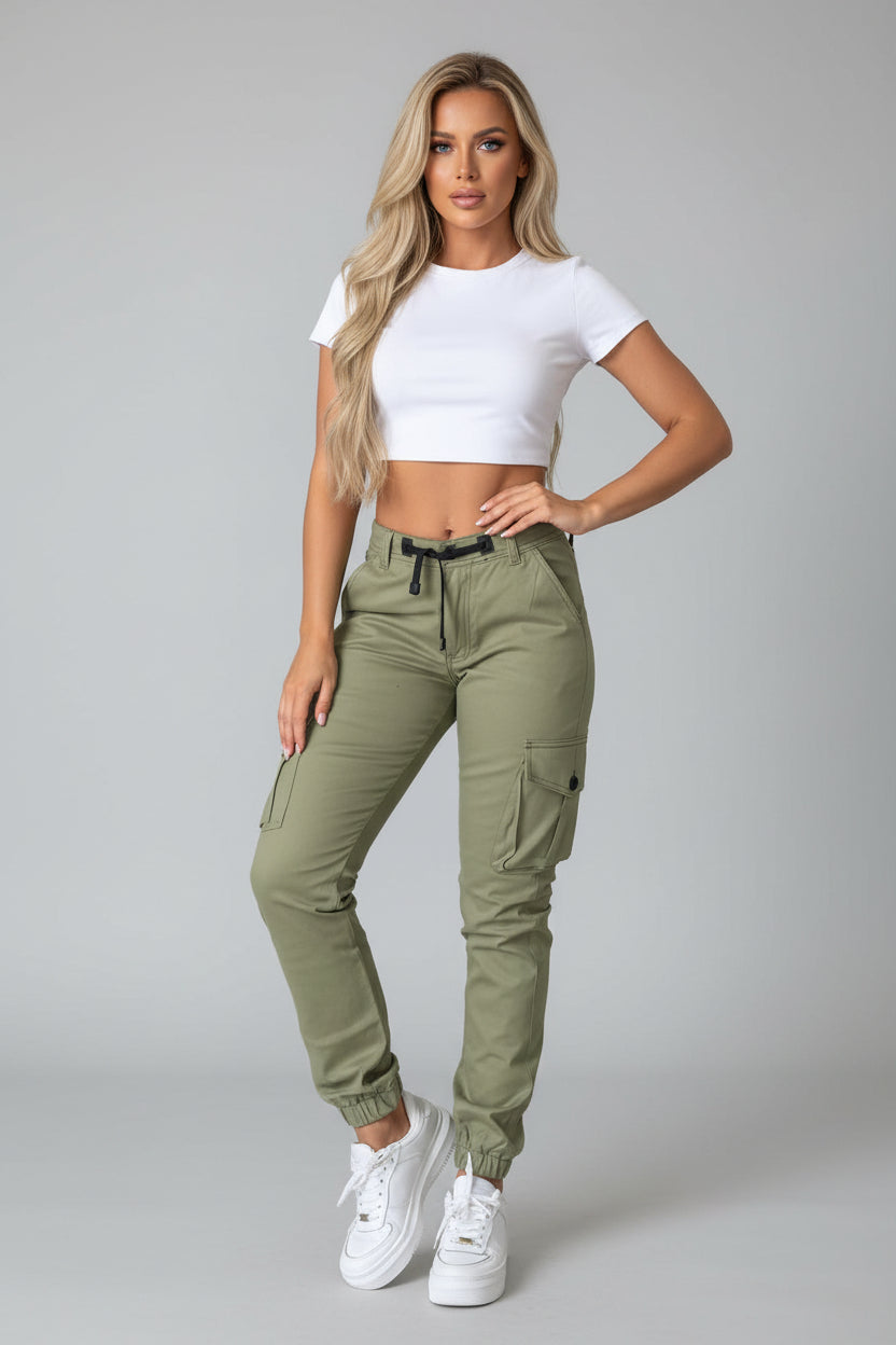 Pantaloni cargo con tasche - Roxanne