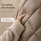 Wovella - Parka trapuntato: un calore che si sente