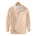 Anthony | Pullover torciglione mezza zip