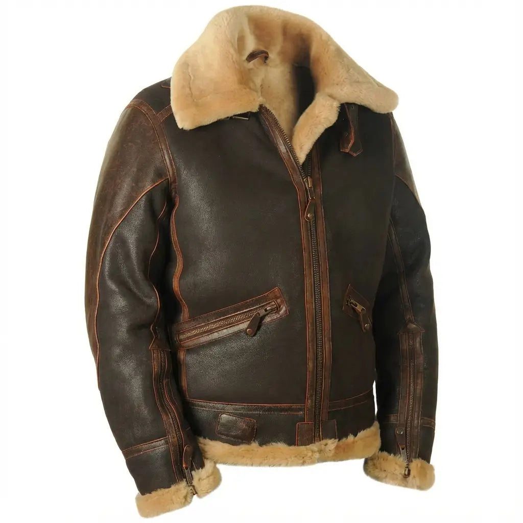 Maverick - Giacca da aviatore classica da uomo