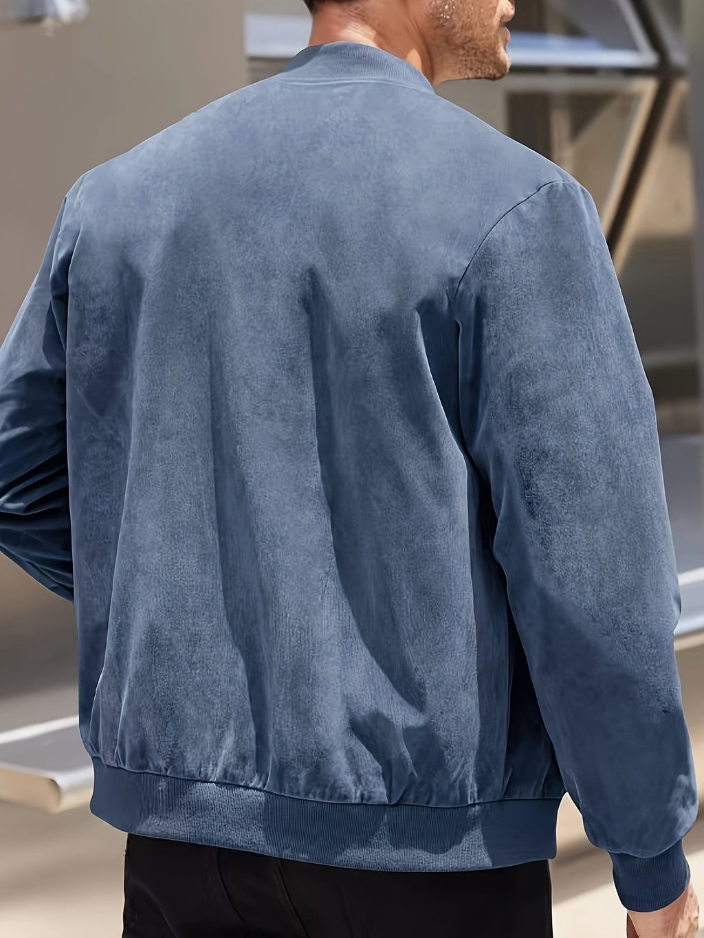 Laluna® | Gilet in Pelle Scamosciata con Zip