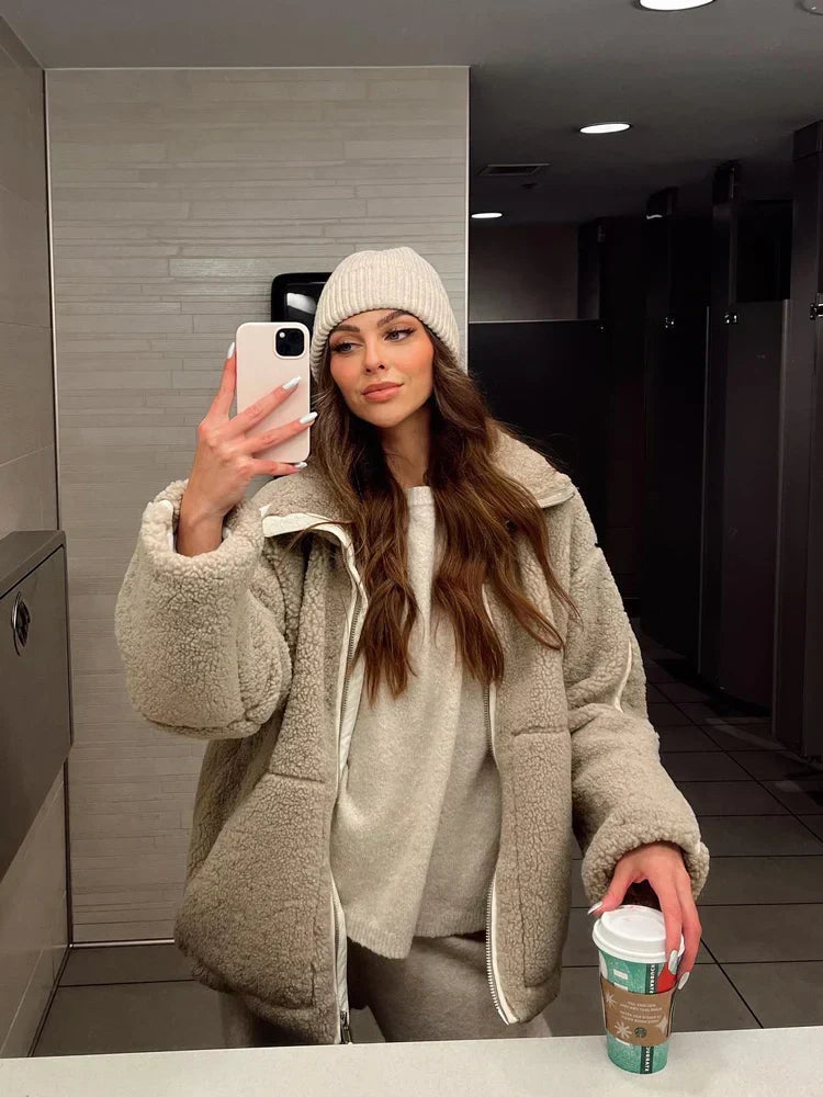 KAJA | Cappotto Teddy Morbido