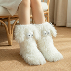 Fuzzlo – Calzini da casa “Mostro soffice”