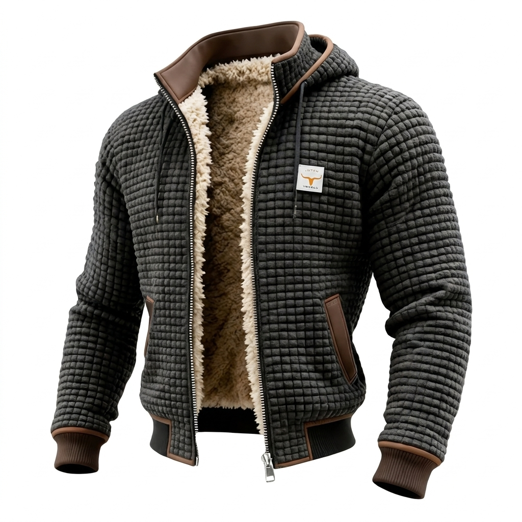 Verona® | Giacca Retro con Cappuccio e Zip