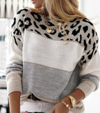 Verona® | Maglione con stampa leopardata