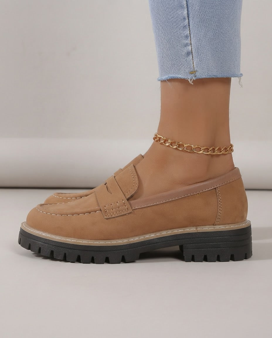 Camilla – mocassini con tacco platform