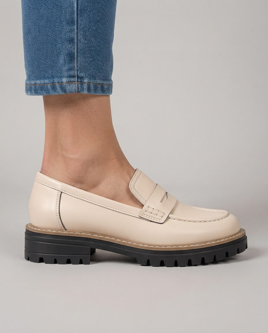 Camilla – mocassini con tacco platform
