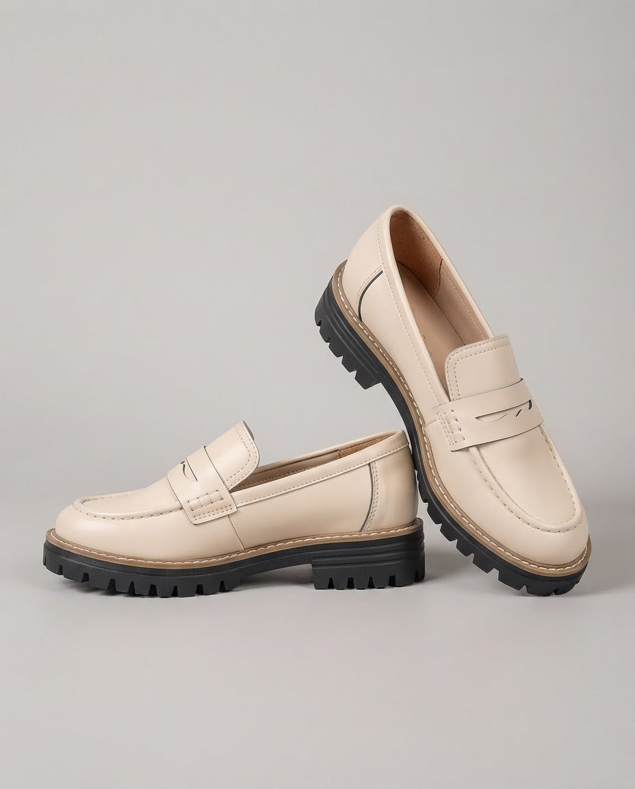 Camilla – mocassini con tacco platform