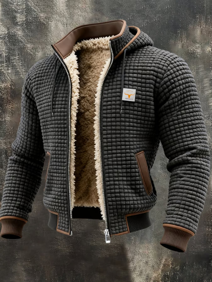 Verona® | Giacca Retro con Cappuccio e Zip