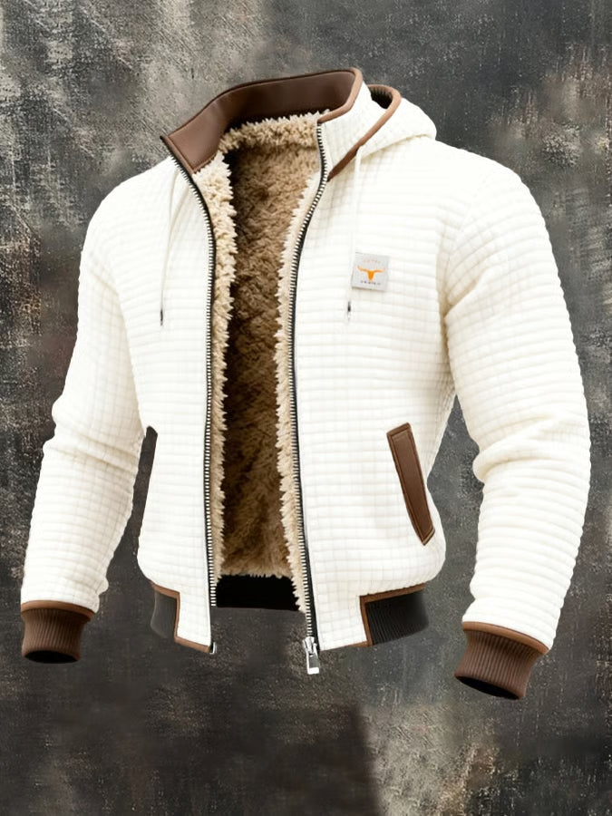 Verona® | Giacca Retro con Cappuccio e Zip