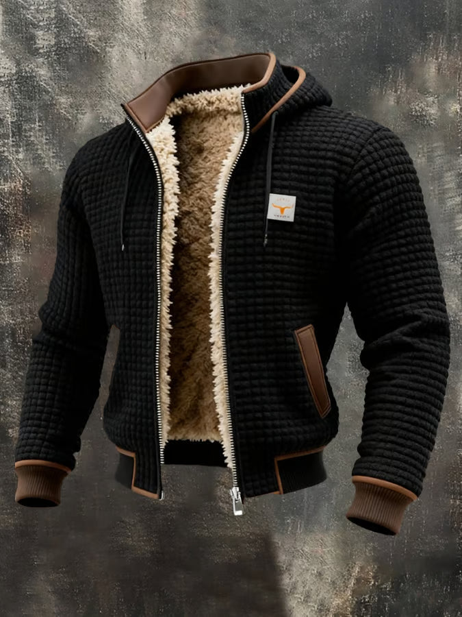 Verona® | Giacca Retro con Cappuccio e Zip