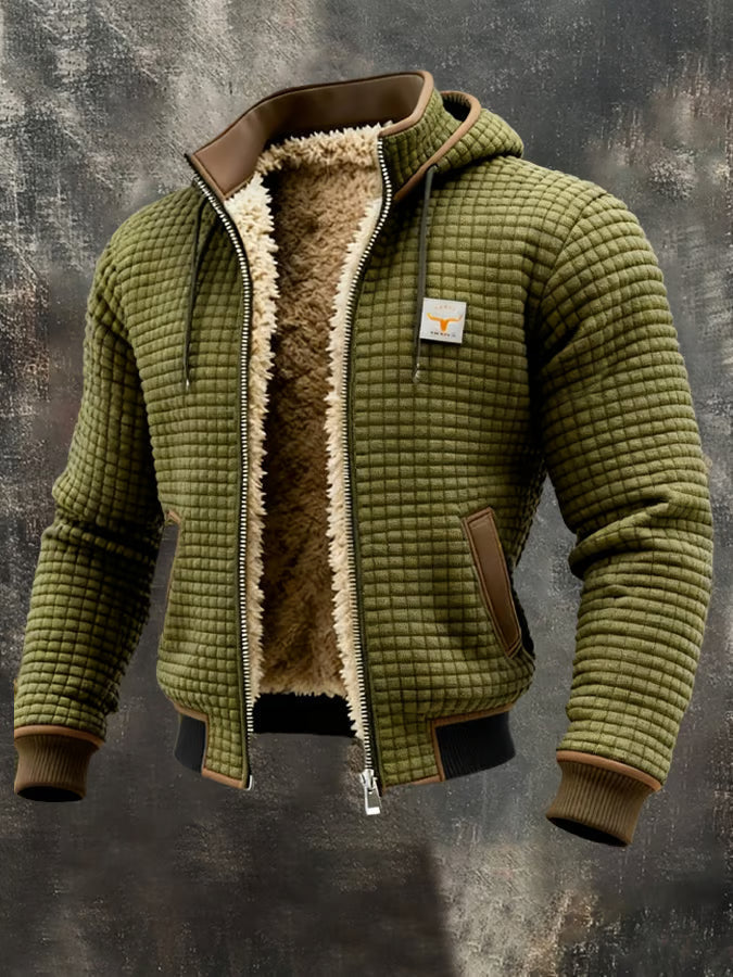 Verona® | Giacca Retro con Cappuccio e Zip